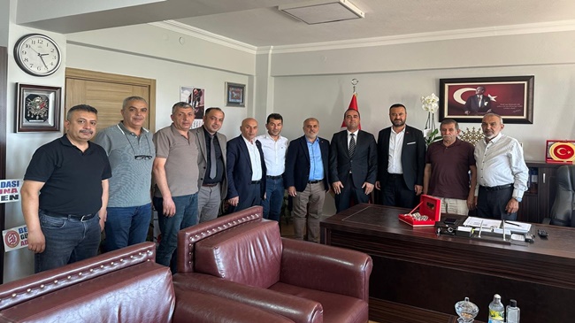 BAŞKANLARDAN İNCİTMEZ’E HAYIRLI OLSUN ZİYARETİ